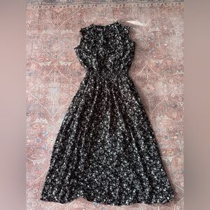 Uniqlo floral long dress